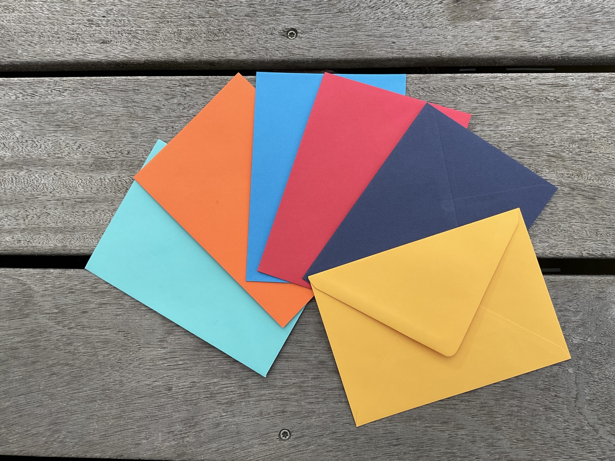 Enveloppe Bleu  Enveloppe-Etiquette